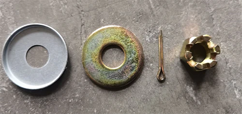 M14 Front Wheel Castle Nut Set