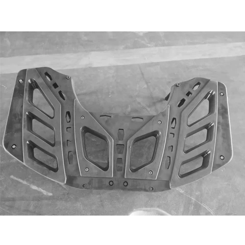 Front Rack With Black Cover