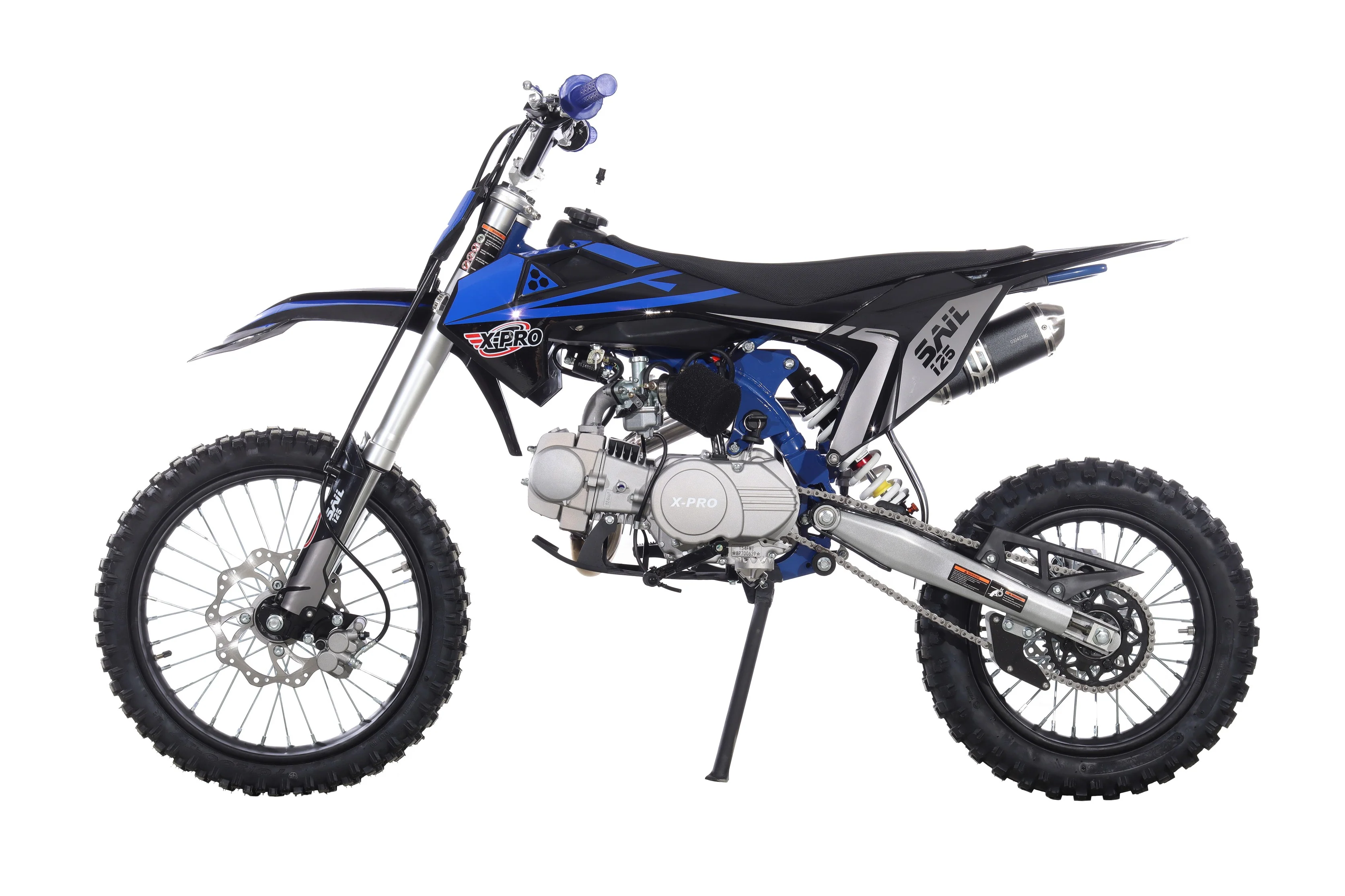 Free Shipping! X-PRO  Sail 125 125cc Dirt Bike with 4-speed Manual Transmission! Kick Start, Big 17in/14in Tires! Zongshen Brand Engine! - Image 16