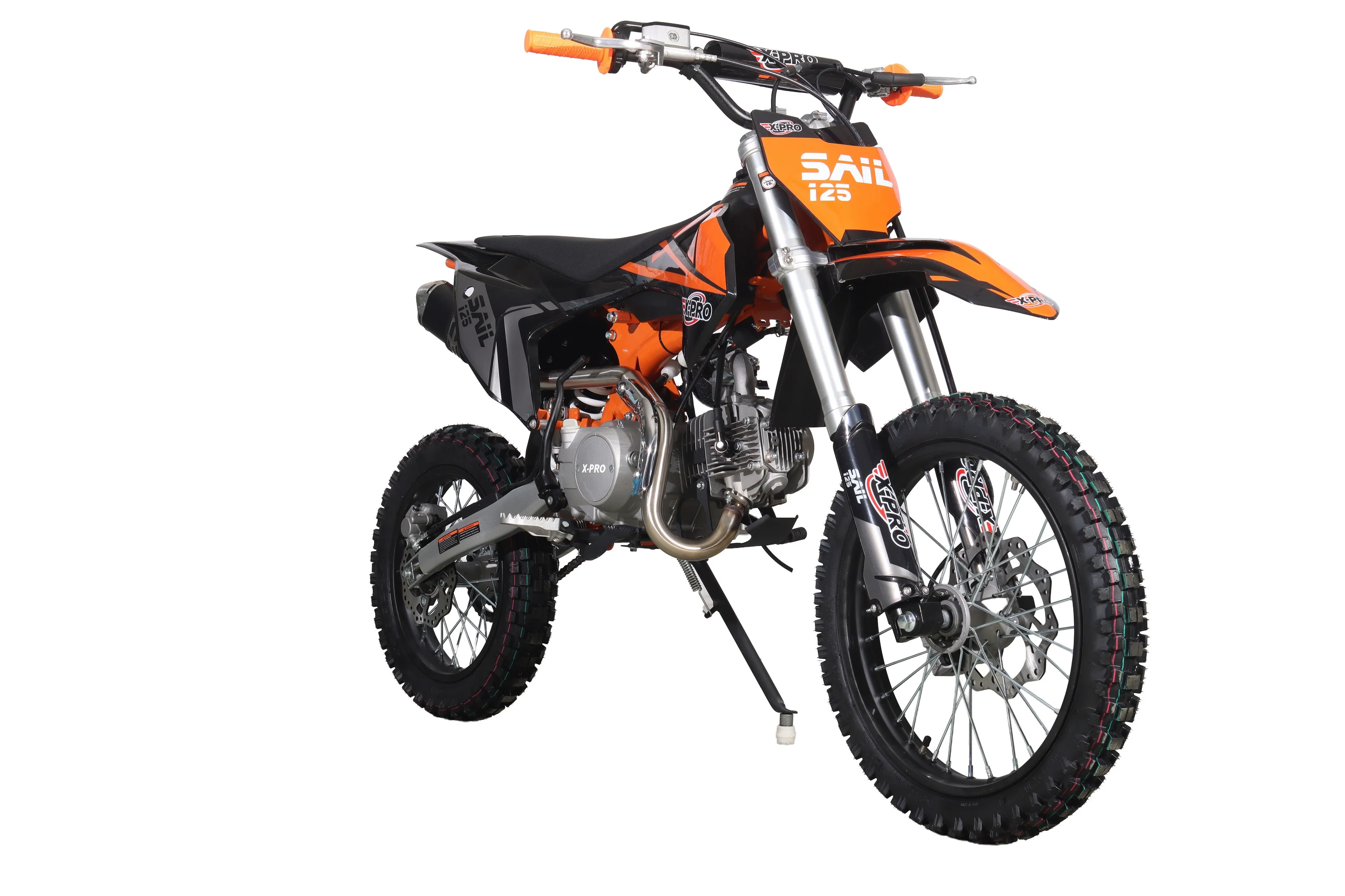 Free Shipping! X-PRO  Sail 125 125cc Dirt Bike with 4-speed Manual Transmission! Kick Start, Big 17in/14in Tires! Zongshen Brand Engine! - Image 27