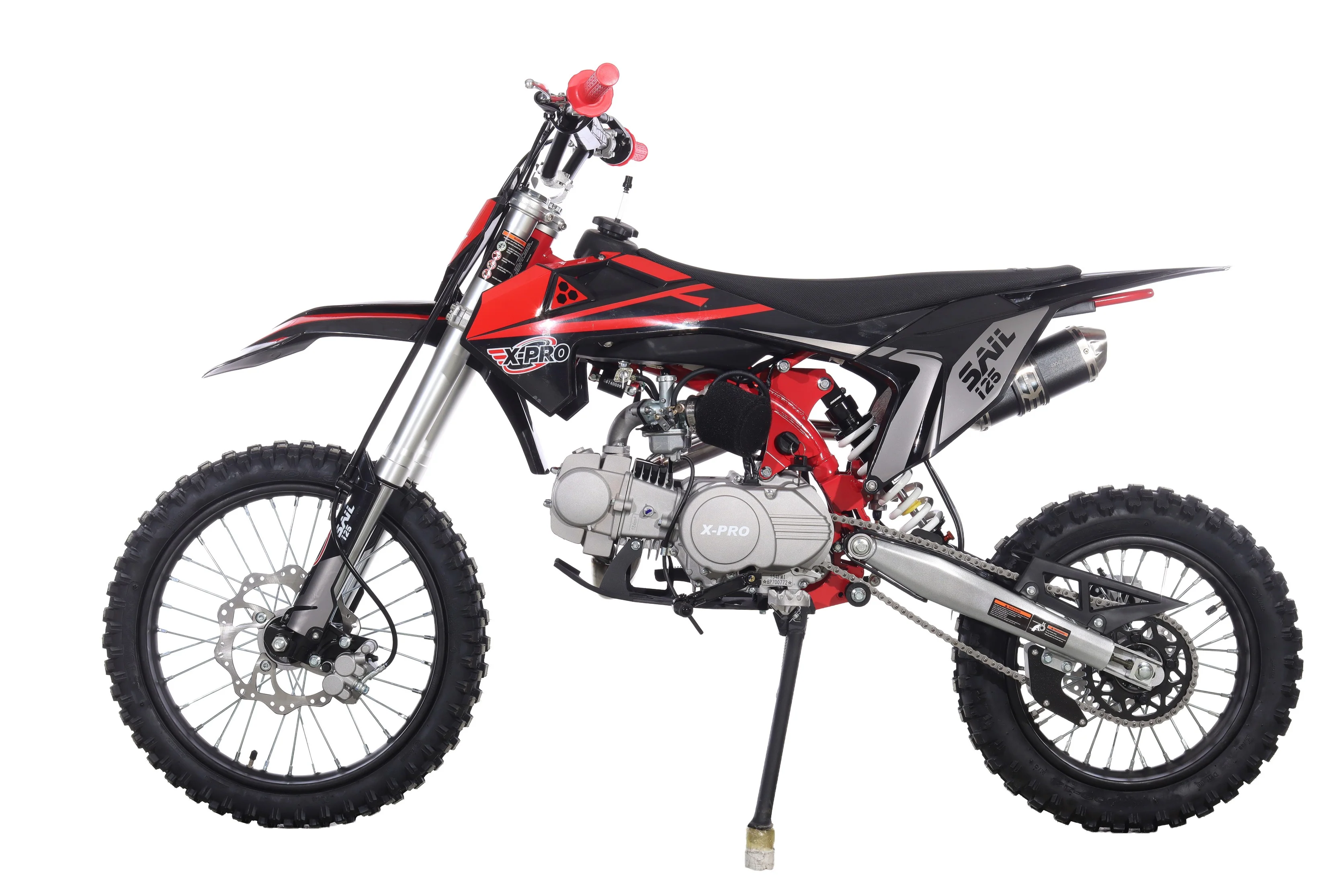 Free Shipping! X-PRO  Sail 125 125cc Dirt Bike with 4-speed Manual Transmission! Kick Start, Big 17in/14in Tires! Zongshen Brand Engine! - Image 40
