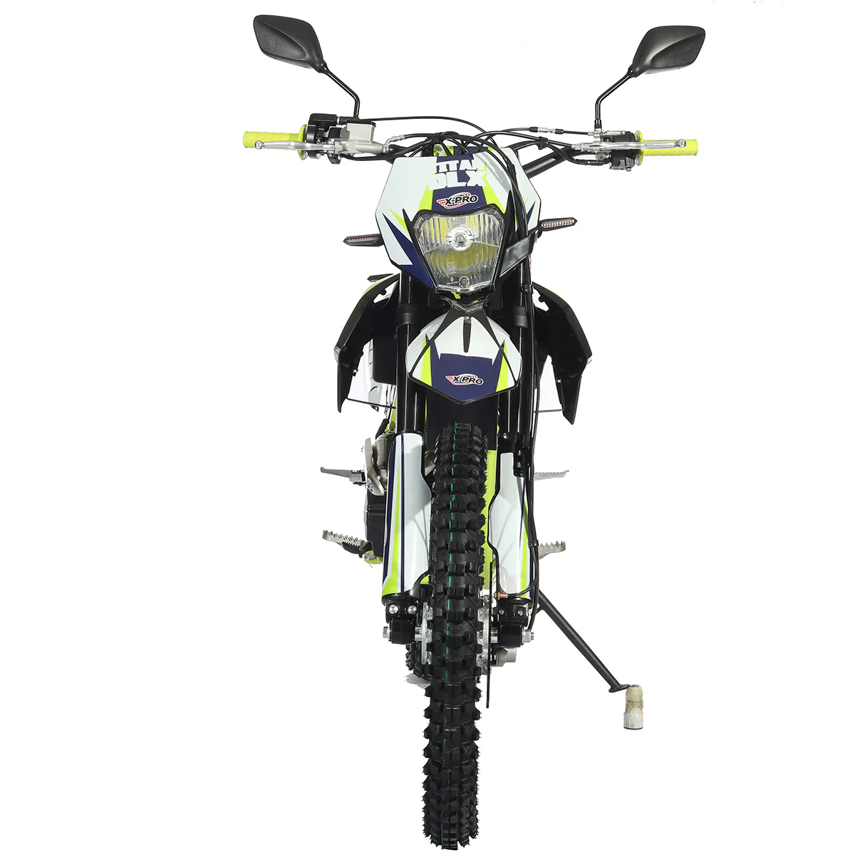 Free Shipping! X-PRO Titan 250 DLX 250cc Dirt Bike with All Lights and 5-Speed Manual Transmission,  Electric/Kick Start! Big 21in/18in Wheels! Zongshen Brand Engine! - Image 17