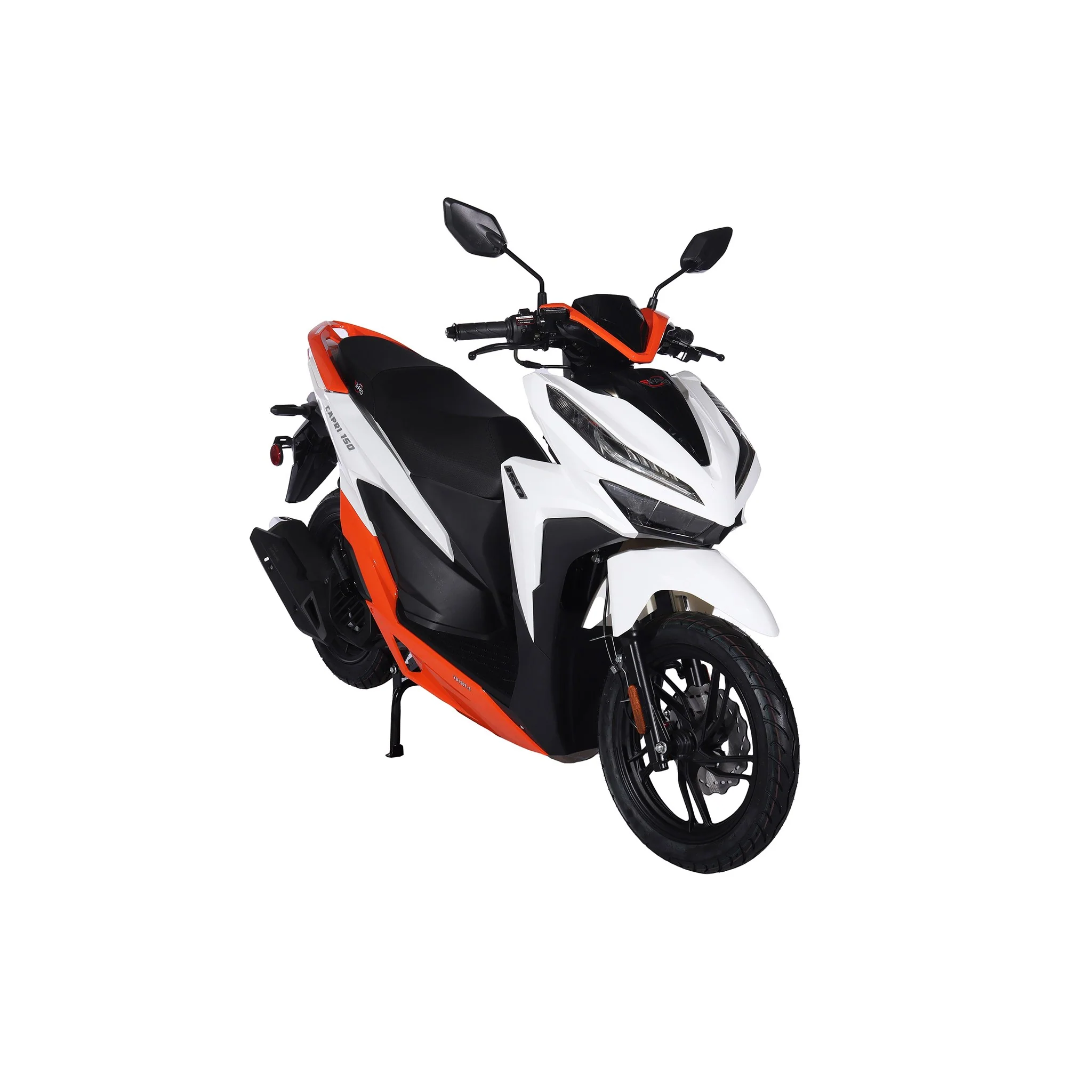 Free Shipping! X-PRO Capri 150cc Moped Scooter with 14in Aluminum Wheels, Electric/Kick Start! Large LED Lights! - Image 15