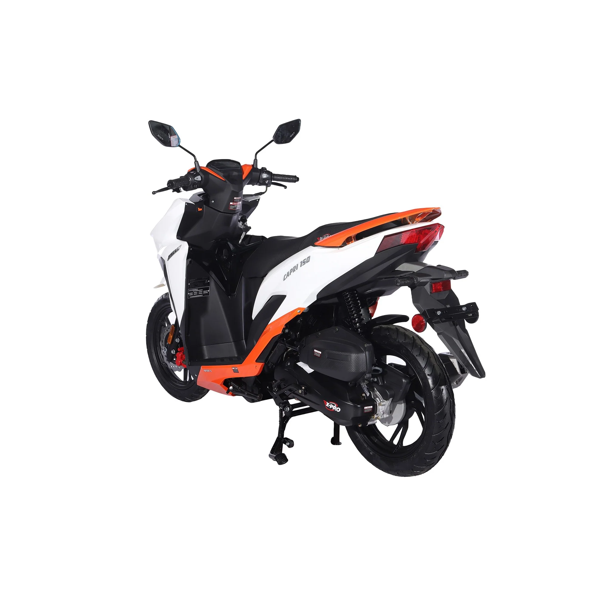 Free Shipping! X-PRO Capri 150cc Moped Scooter with 14in Aluminum Wheels, Electric/Kick Start! Large LED Lights! - Image 19