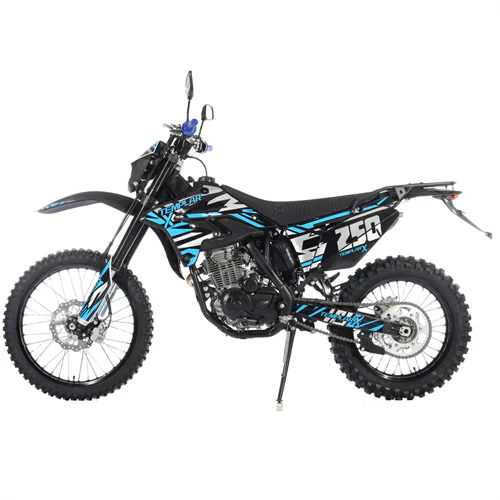 Free Shipping! TEMPLAR X 250cc Dirt Bike with All Lights and 6-Speed Manual Transmission,  Electric  Start! Big 21in/18in Wheels! Zongshen Brand Engine! - Image 6