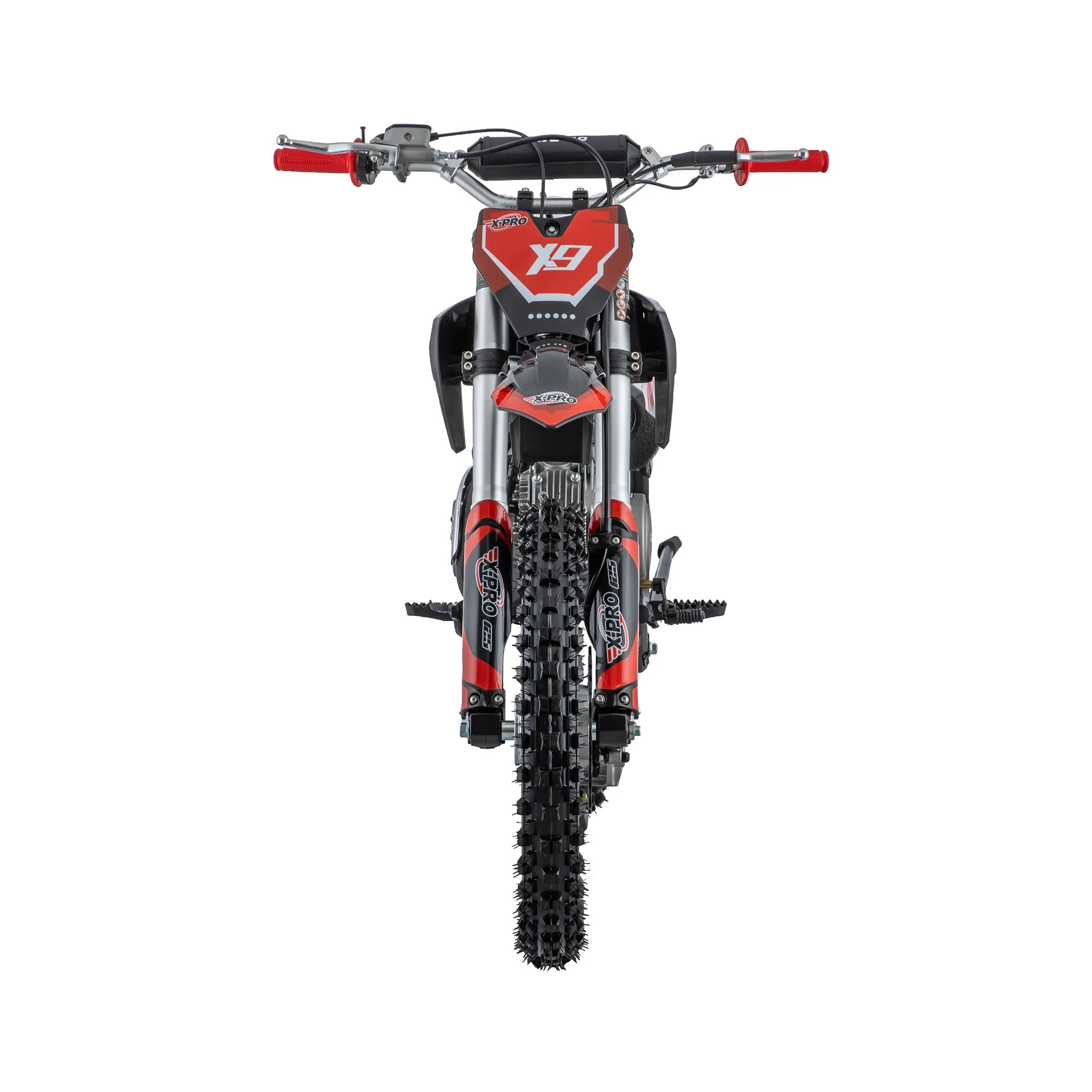 Free Shipping! X-PRO X9 125cc Dirt Bike with 4-Speed Manual Transmission, Kick Start, Big 17in/14in Tires! Zongshen Brand Engine! - Image 14