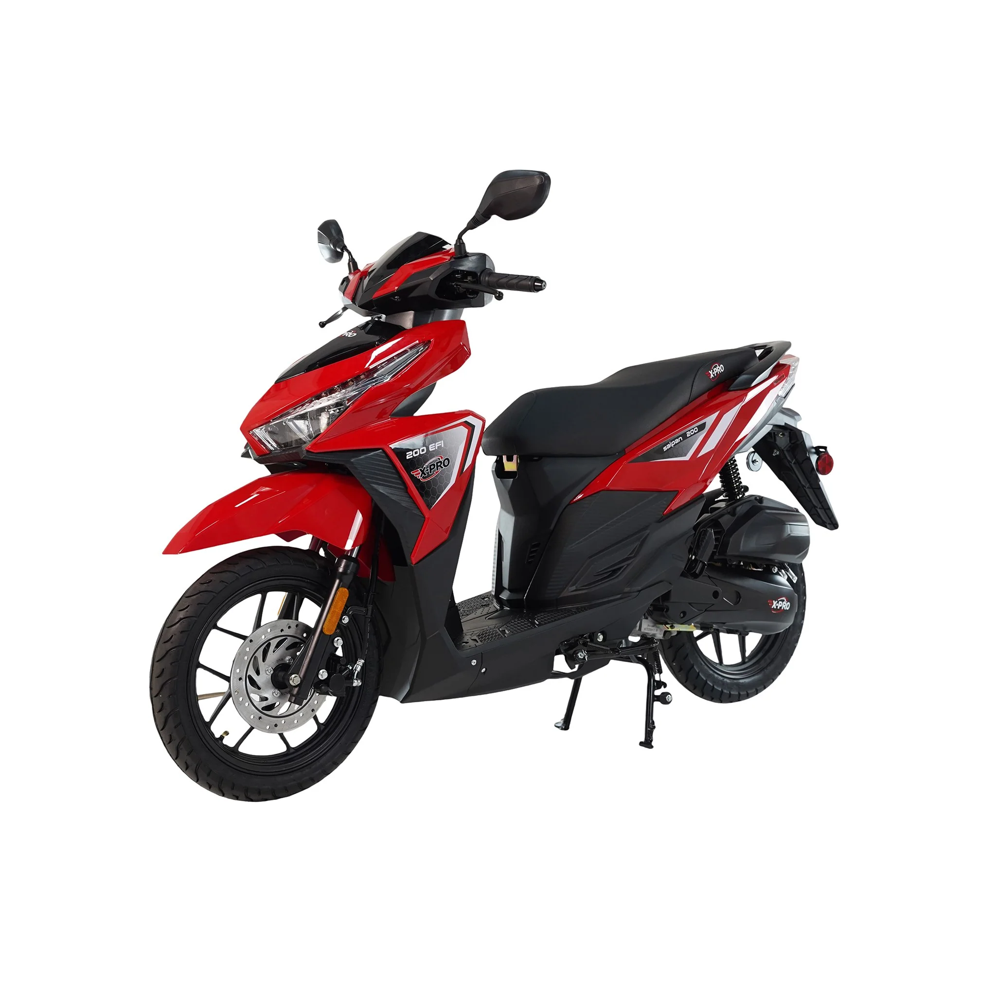 Free Shipping! X-PRO Saipan 200 EFI Electronic Fuel Injection Scooter with CVT Transmission, 14" Alloy Wheels, LED Headlights! - Image 22